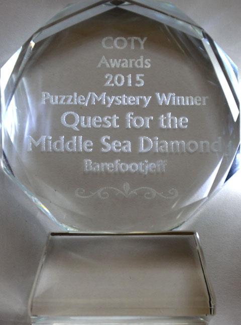 COTY Awards 2015 winner puzzle/mystery